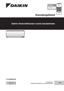 FTXTM30R.FTXTM-S_Operation manual_3PET717028-3B_Estonian download